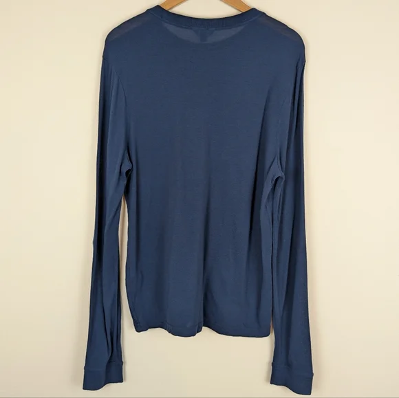 Allbirds Sea Wool Long Sleeve Lightweight T-shirt - Picture 4 of 9